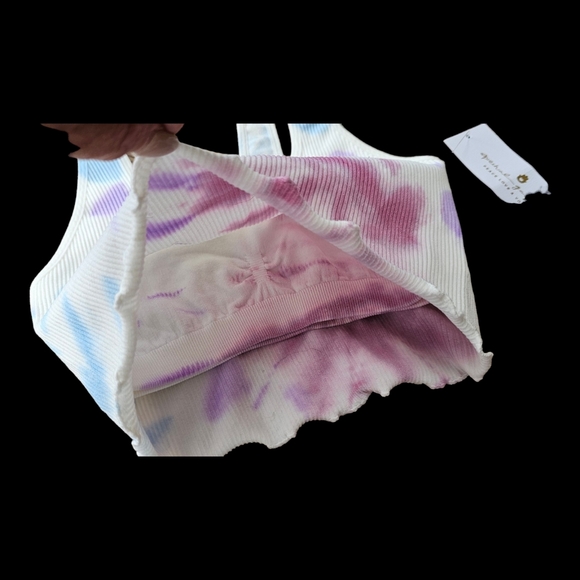 Spiritual Gangster Love Sculpt Pastel Tie Dye Tank & Legging Yoga Set NWT XS/S - Picture 6 of 13